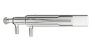 Quartz Torch with 1.5mm Injector for Bruker/Varian ICP-MS, alternative to OEM Part# 2010123600